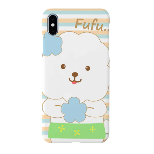 aloha!!!ビションフリーゼ犬【ふぅふぅ】スマホケース Smartphone Case