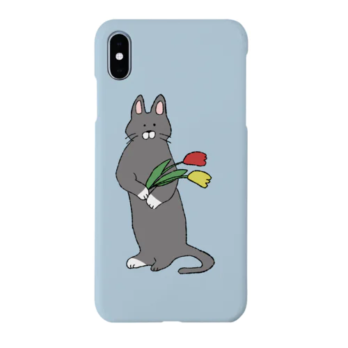 くろねこちゃん(チューリップ) Smartphone Case