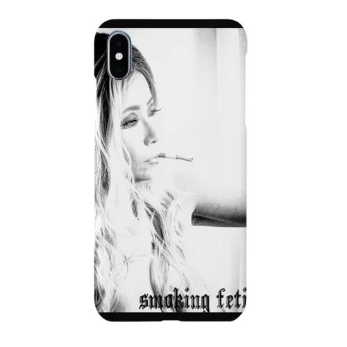 smoking fetish 🚬👄／iPhone・XR, XS Max Smartphone Case