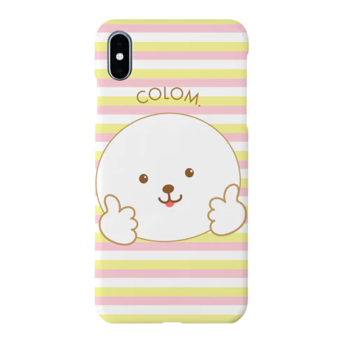 ビションフリーゼのふぅふぅ。スマホケース！犬 Smartphone Case