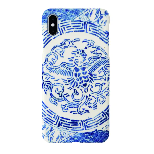 鳳凰印判柄 Smartphone Case