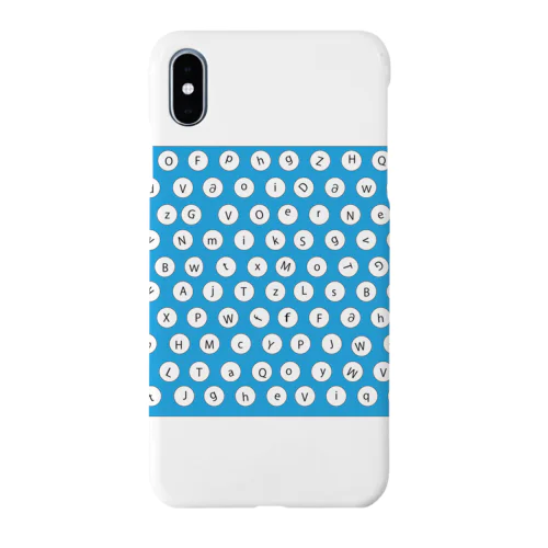 アルファベット柄 Smartphone Case