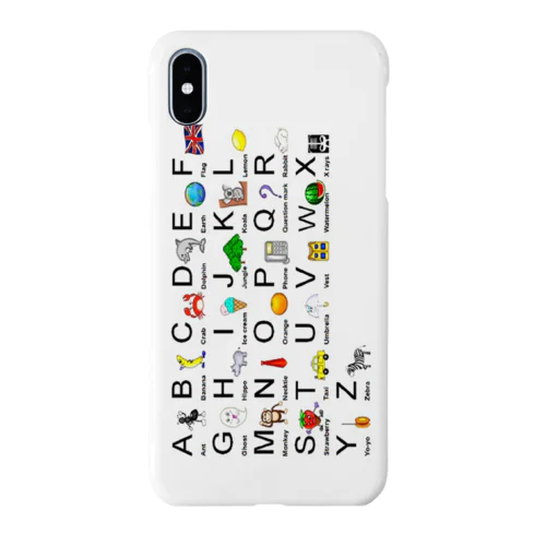 アルファベット　大文字 Smartphone Case