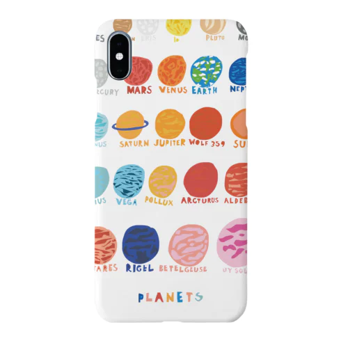 長男の絵（PLANETS） Smartphone Case