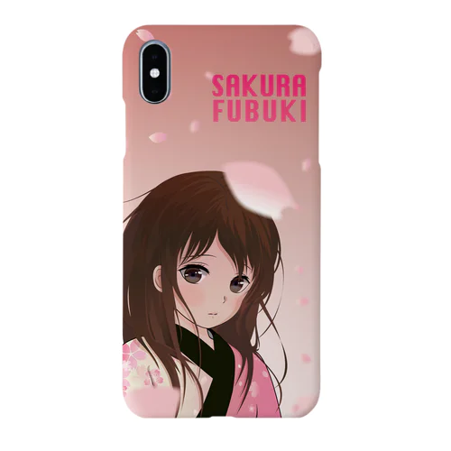 SAKURA FUBUKI スマホケース Smartphone Case