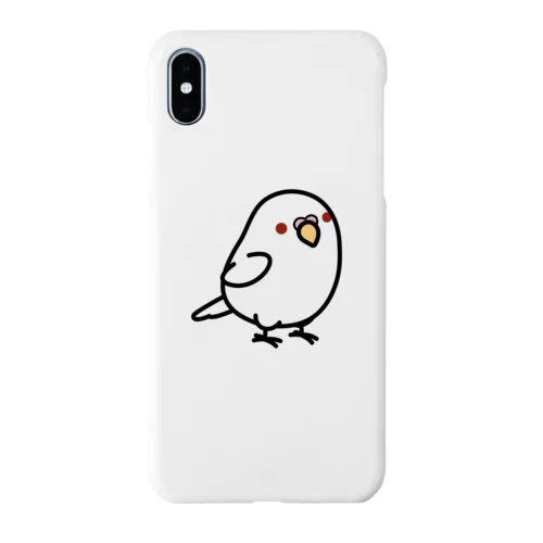 Chubby Bird セキセイインコ　アルビノ Smartphone Case