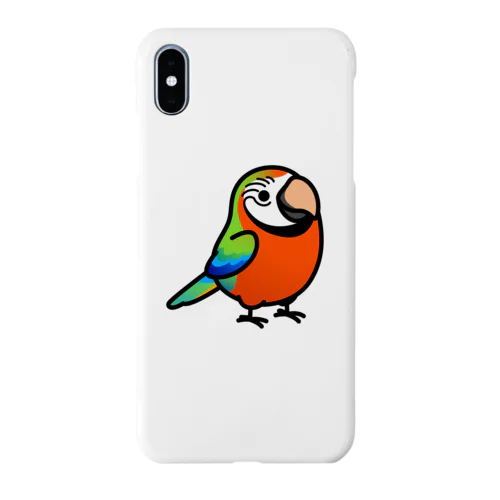 Chubby Bird ハルクインコンゴウインコ スマホケース