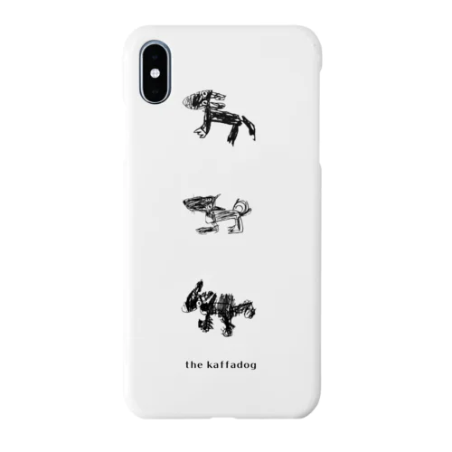 the kaffadog（logoあり） Smartphone Case
