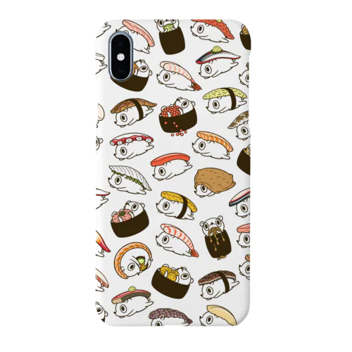 寿司のシャリネズミ（白色のおまかせ） Smartphone Case