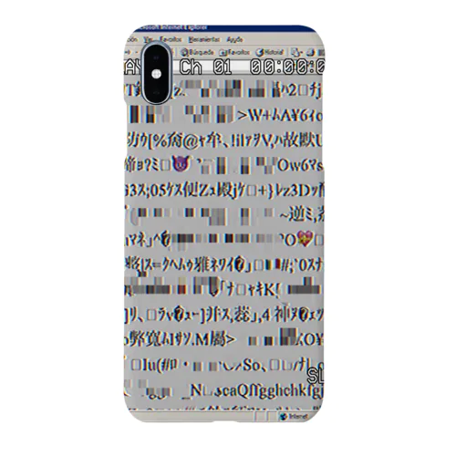 文字化ケース Smartphone Case