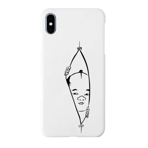 こっち見んな Smartphone Case