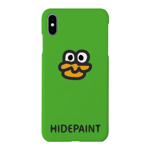 HIDEPAINTロゴ入りPOOM スマホケース