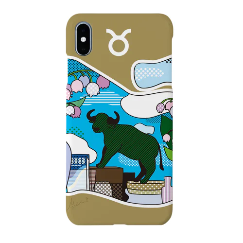 星座／Taurus（おうし座）スマホケース Smartphone Case