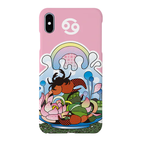 星座／Cancer（かに座）スマホケース Smartphone Case