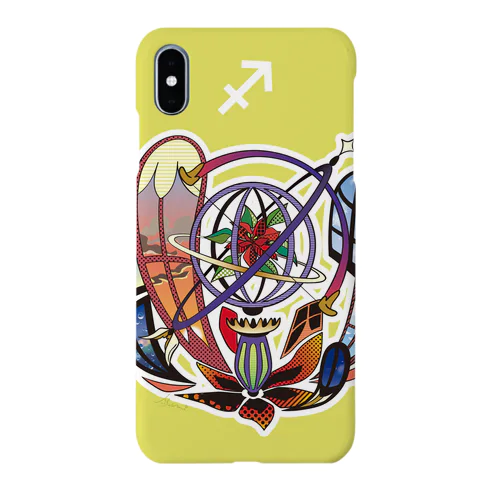 星座／Sagittarius（いて座）スマホケース Smartphone Case