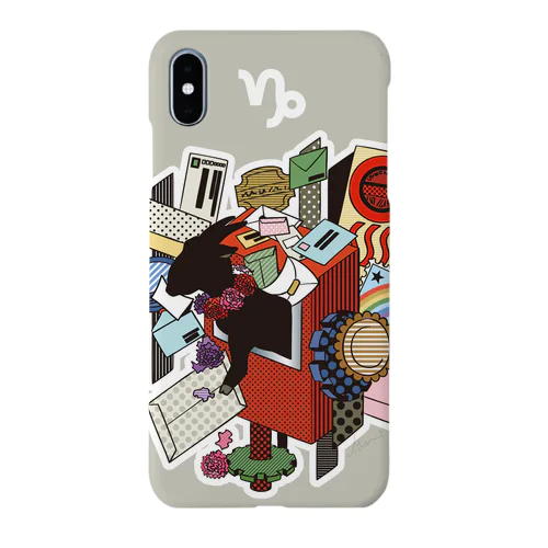 星座／Capricorn（やぎ座）スマホケース Smartphone Case