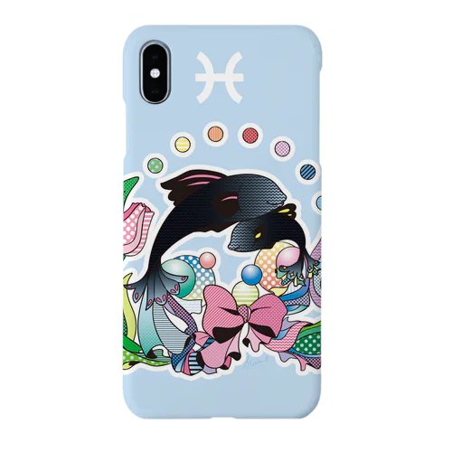  星座／Pisces（うお座）スマホケース Smartphone Case