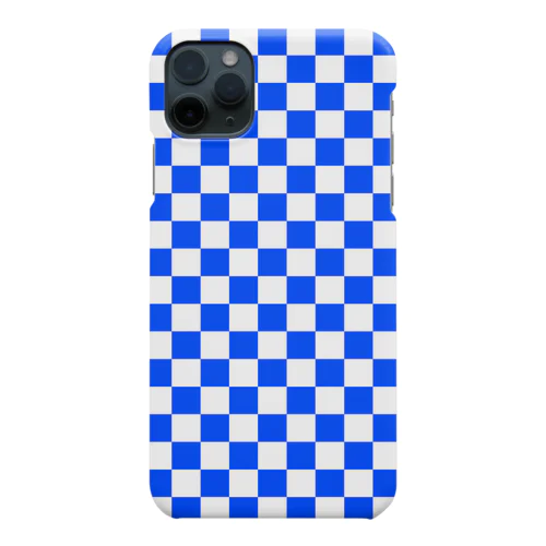 checker flag* (Blue) スマホケース