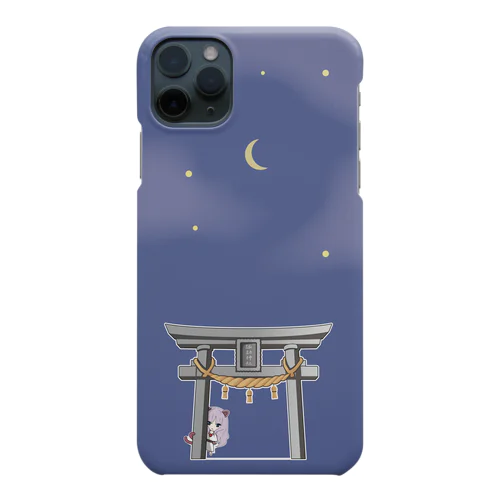 魚津神社からこんばんはでござるのスマホケース Smartphone Case