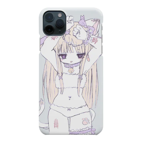 はい、にゃんにゃん スマホケース