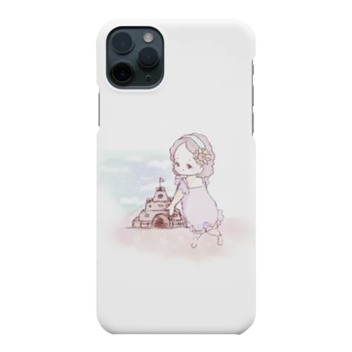 砂のお城 iPhone Smartphone Case