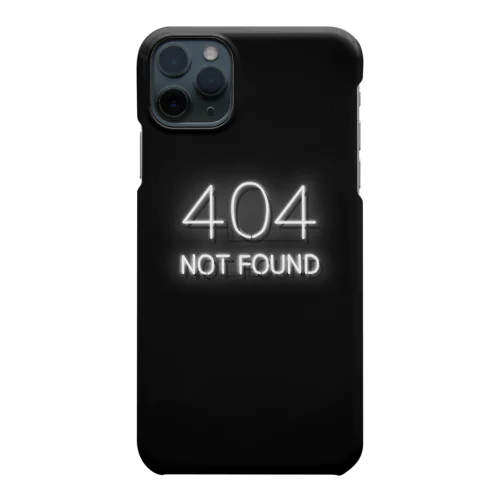 ネオン管 「404 NOT FOUND」 Smartphone Case