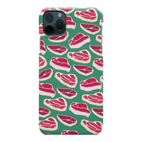 生肉(芝生グリーン) Smartphone Case