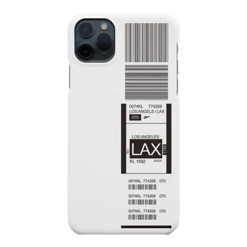 CODE SERIES LUGGAGE TAG Smartphone Case