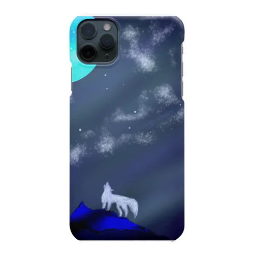 孤高の夜、空に儚い夢をみる Smartphone Case