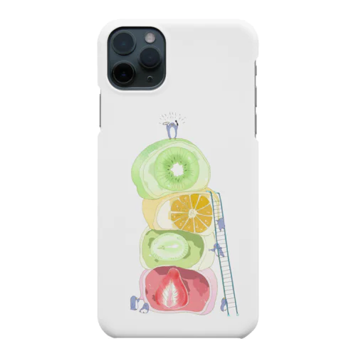 フルーツ大福食べに来た Smartphone Case