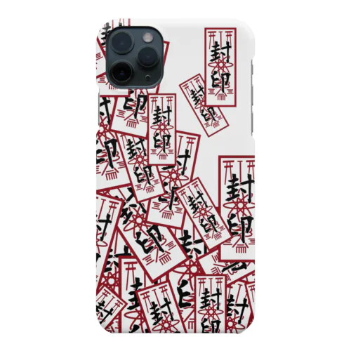 御札　縦赤 Smartphone Case