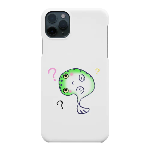 ミドリフグ「ハテナ？」 Smartphone Case