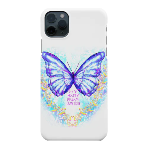 🌈happy✨dream🦋butterfly🌟🌈夢が叶った蝶✨🌈🌟🍷 Smartphone Case