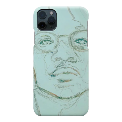 summer blue portrait Smartphone Case