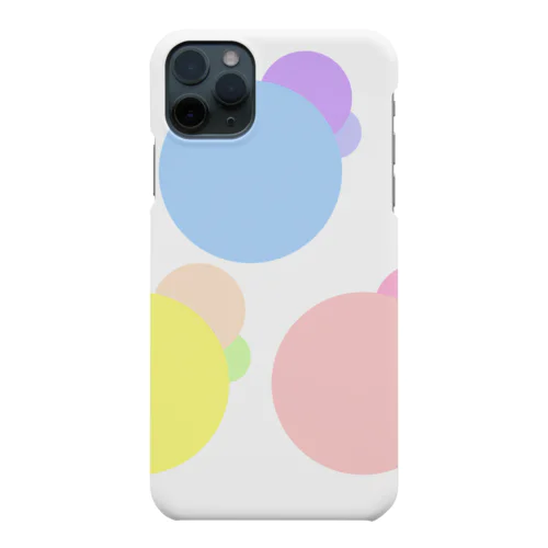 Pastel color dots 3 スマホケース