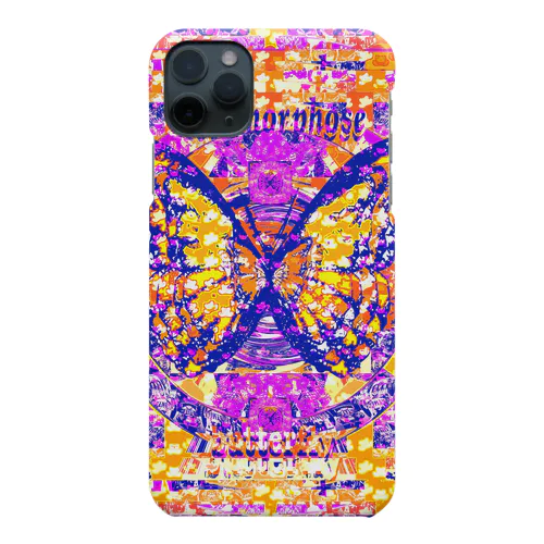 ✨🌈Metamorphose butterfly ✨🌈 蝶　レトロ調 Smartphone Case