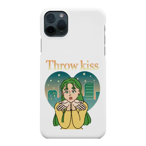 投げキッス女の子 Smartphone Case