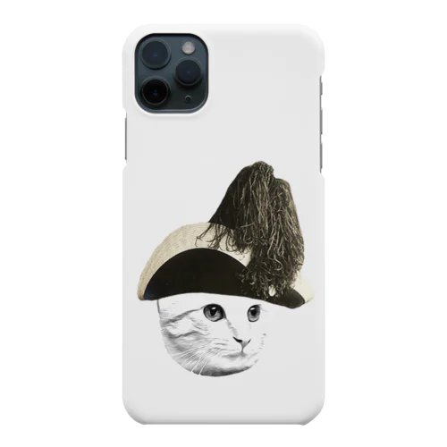 『うちのコ・シリーズ「猫の提督」』 ペットロス 愛猫 Smartphone Case