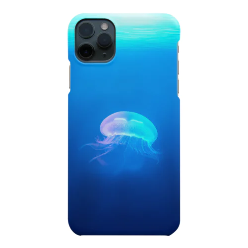 神秘的な海に漂うクラゲ Smartphone Case