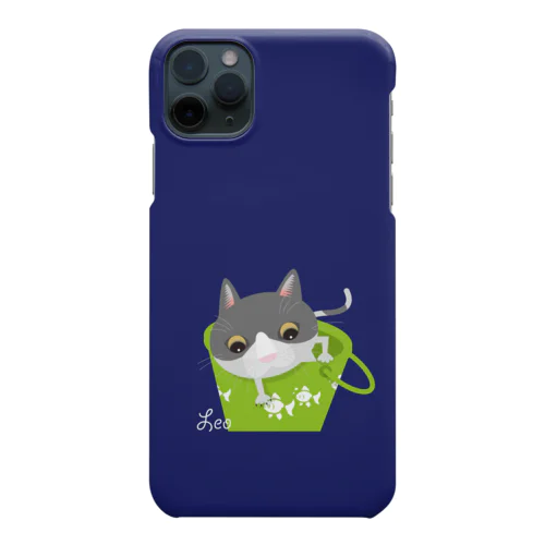 スマホケース　ネコ（イラスト） Smartphone Case