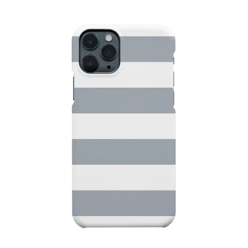 Border Stripe (Gray) スマホケース