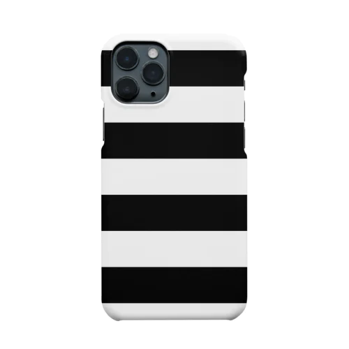 Border Stripe (Black) Smartphone Case