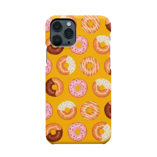 ドーナツ 黄 Smartphone Case