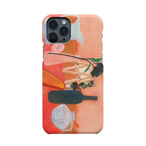 油絵を描く猫 Smartphone Case