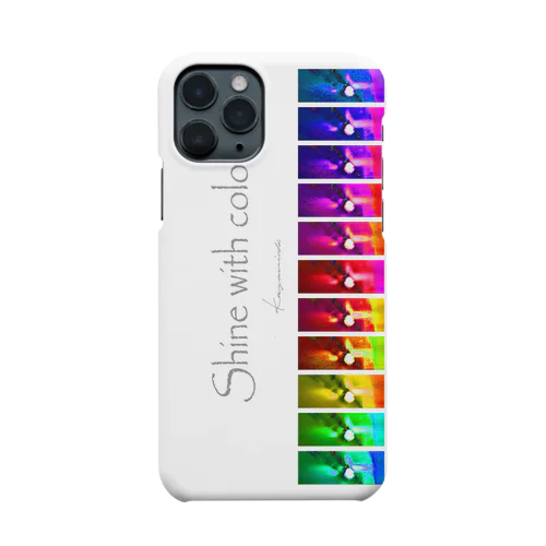 Shine with color ~ White Smartphone Case