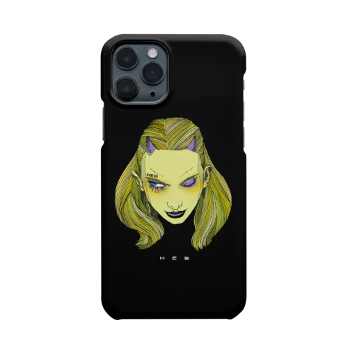 目デ殺ス ハードタイプ 黒ver. Smartphone Case