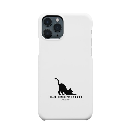 黒猫　iPhoneケース Smartphone Case