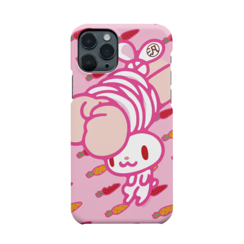 【各20点限定】汎用うさぎ(1/pink) Smartphone Case