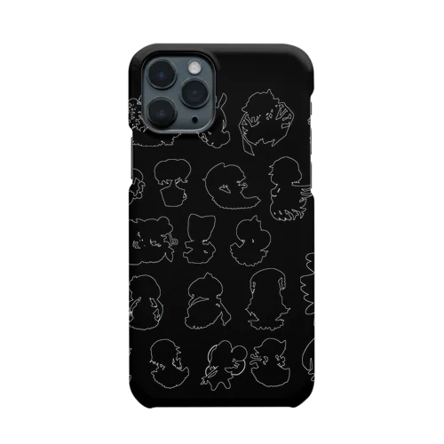 東方グッズ(黒) Smartphone Case