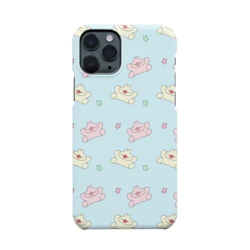 びっくりうさぎカバー Smartphone Case